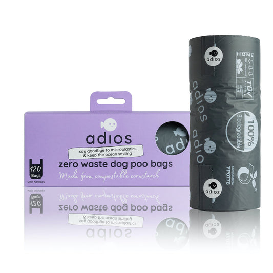 Handled bags on a single roll (Jumbo Roll) - 120 bags