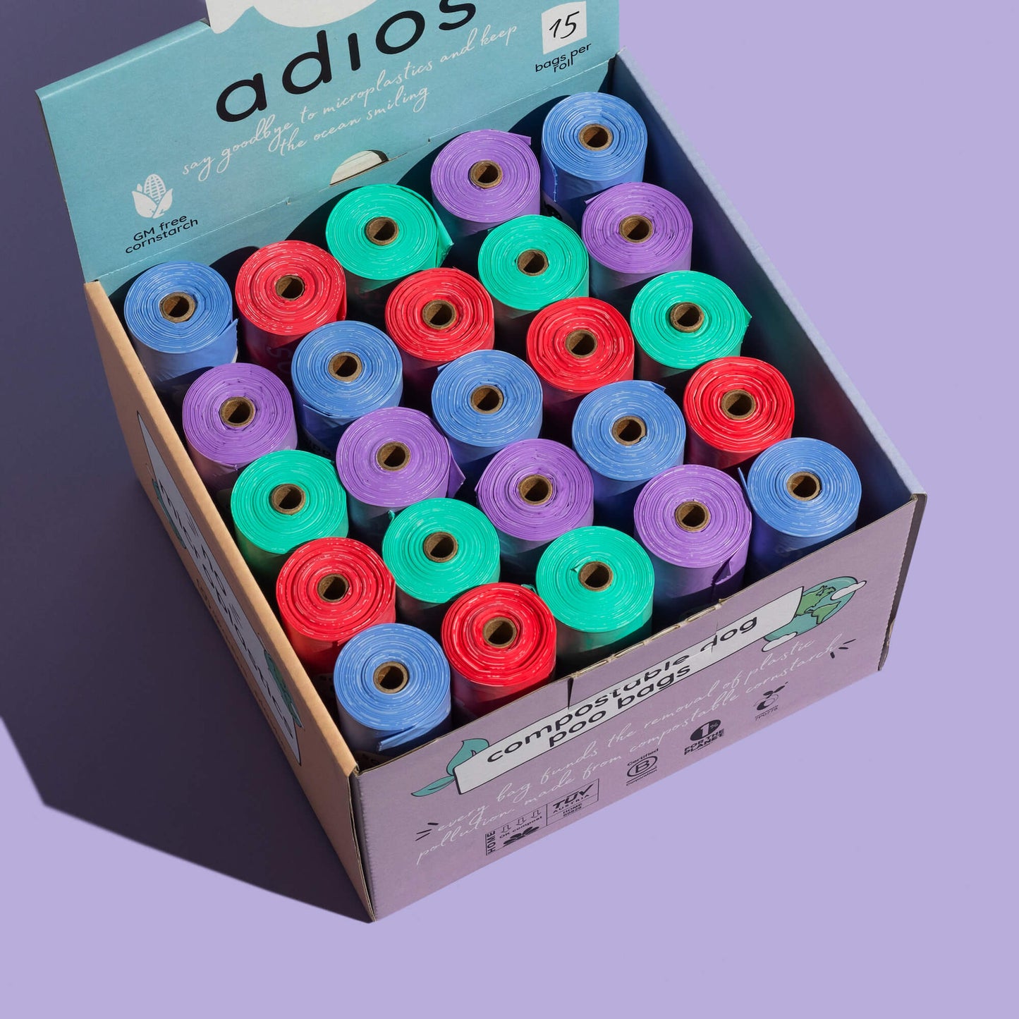Counter Stand including 50 Loose rolls (mixed selection)