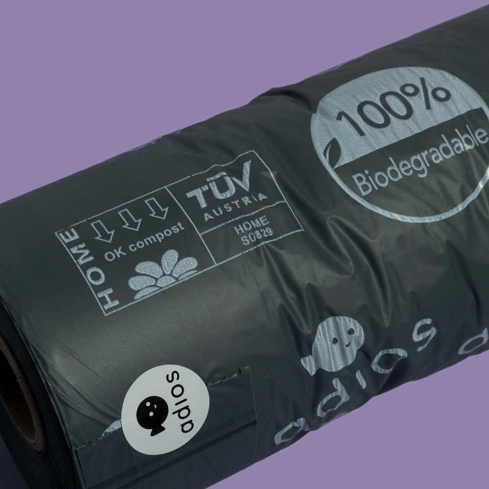 Handled bags on a single roll (Jumbo Roll) - 120 bags