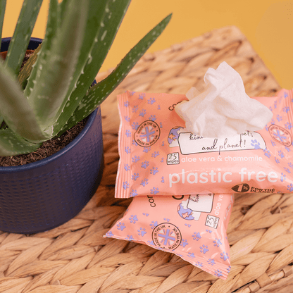 Compostable Pet Wipes 25pk