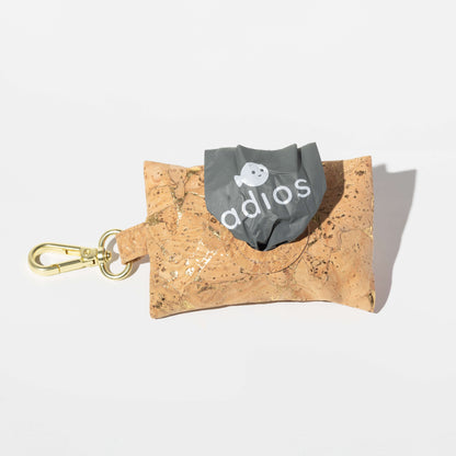 Handmade Natural Cork Poo Bag Holders