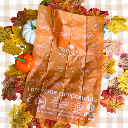 Autumn Compostable Dog Poo Bags (Limited Edition) 🍂