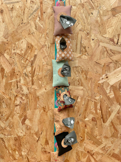 Handmade Natural Cork Poo Bag Holders