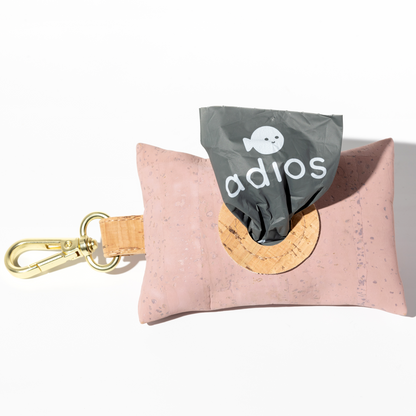 Handmade Natural Cork Poo Bag Holders